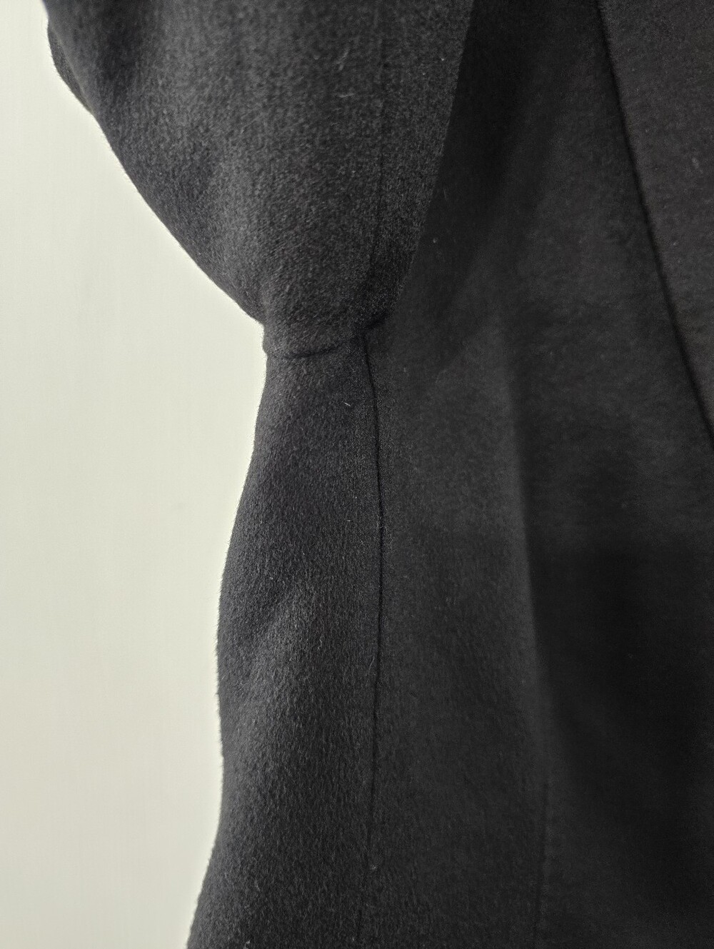 Loro Piana Brooks Brothers Two Button Cashmere Blazer Jacket Solid Black Size 2 - Picture 6 of 16